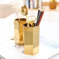 thumbnail image 3 of Six Sided Multi Function Pen Holder Vase, Classic Nordic Design, Beautiful Appearance, Exquisite Craftsmanship, for Office Desk or Home Decor, 3 of 8