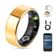 thumbnail image 1 of Monitor de actividad física Smart Health Ring FAHKNS, frecuencia cardíaca IP68, 1 of 9