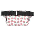 thumbnail image 3 of Fotbe Strawberry Cangurera Cuadrada con Estampado de Doble Capa, Bolsa de Cintura Ajustable Mini para Hombres y Mujeres, 3 of 9