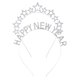 thumbnail image 1 of KAKOWELY 2 diademas con diamantes de imitación, diadema de feliz año nuevo, diadema de estrellas, diadema para fiesta de año nuevo, 1 of 5