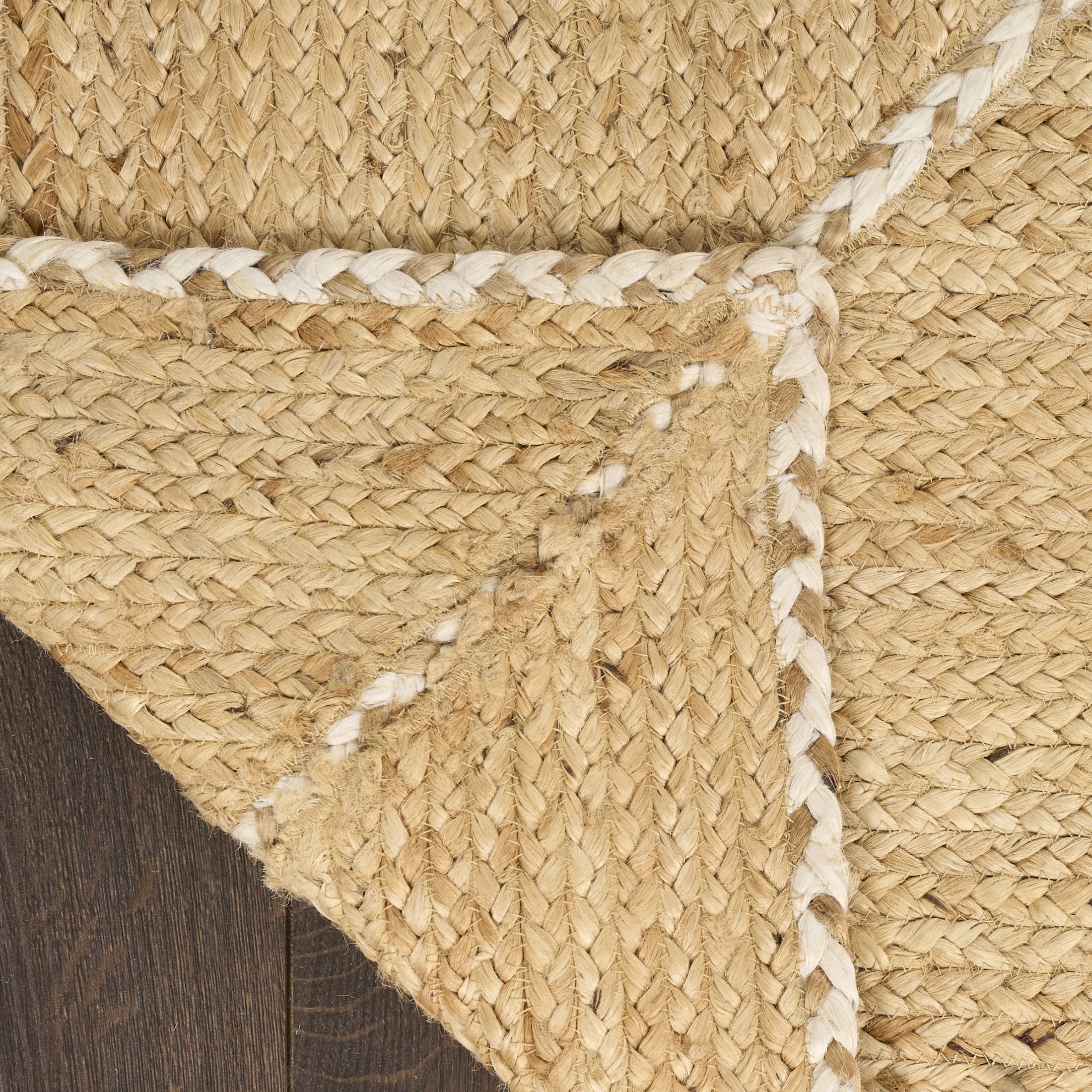 Nourison Terrazzo Jute 8' x 10' Natural Farmhouse Indoor Rug