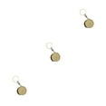 thumbnail image 2 of Langgg Wood Keychain Hanging Portable Engraving DIY Key Chain Round Shaped Blank Keyring Handmade Keys Jewelry Accessory 3 to 4cm 3Set, 2 of 6