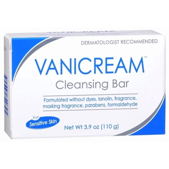 Jabón en Barra Vanicream para Piel Sensible 110g Paquete de 9