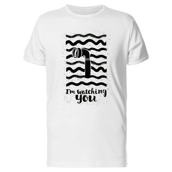 Im Watching You Sea Marine Tee Men's -Image by Shutterstock