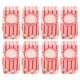 thumbnail image 5 of 5 unids Melamina Ramen Sopa Comer Cucharas Mango largo Fideos de arroz Tallarines Soup Spoons, 5 of 6