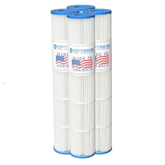 Pool Filter 4 Pack Replacement for Pentair Quad DE 100 Filter Cartridge Replacement - Made in USA