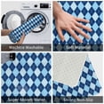thumbnail image 5 of Uemuo Blue Squares Printed Door Mat Indoor Doormat 16"x24",Front Back Door Mats Non Slip Entrance Rugs,Inside Doormats for Entryway, 5 of 9