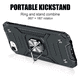 thumbnail image 4 of Estuche para iPhone SE Estuche con protección contra caídas de grado militar, Estuches protectores para teléfono a prueba de golpes, con anillo de montaje para automóvil Estuche con soporte, 4 of 5