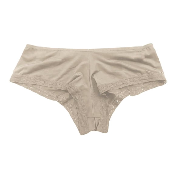 Bóxer Secret Treasures para Mujer, Beige Casual Talla G