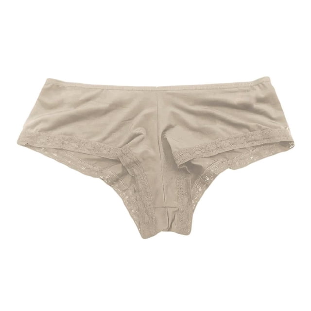 Bóxer Secret Treasures para Mujer, Beige Casual Talla G
