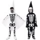 thumbnail image 1 of Disfraz de Halloween para niños, disfraz de calavera, disfraz de fiesta fantasma, 1 of 4