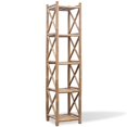 thumbnail image 1 of 5-Tier Square Bamboo Shelf, 1 of 4