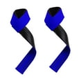 thumbnail image 3 of 2 piezas Correas de levantamiento de pesas Muñecas para la muñeca para el gimnas Azul, 3 of 8