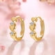 thumbnail image 4 of Jumpingount Pendientes de circón con forma de corazón elegante de 2 piezas-regalo para niñas decoración de circón de amor adelgazante Ropa, zapatos y accesorios Miscelánea Oro, 4 of 6