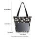 thumbnail image 3 of Fotbe Skeleton Bolsa de Playa con Estampado, Bolsa de Hombro, Bolsa de Mano Espaciosa, Bolsa de Viaje Ligera, Bolsa de Compras Versátil, 3 of 6