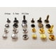 thumbnail image 4 of 240 Juegos de Remaches para Cuero, Kit de Remache de Cuero, Remaches de Cuero de 4 Colores y Broches para Manualidades de Cuero, Ropa, (Oro, Plata, Bronce y Bronce), 4 of 5