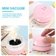 thumbnail image 4 of CNKOO Wireless Keyboard Keyboards Household Decor Small Desk Vacuum Vacuum Cleaner Cordless Mini Vacuum Desktop Cleaner Dust Collector Electric Keyboard Abs, 4 of 6
