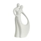 thumbnail image 5 of Estatua de pareja, figura de pareja de amantes, escultura decorativa coleccionable de abrazos para A, 5 of 9