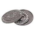 thumbnail image 2 of Moneda háptica deslizante de metal para adultos Alivio del estrés Clicker Juguete deslizante con la yema del dedo para TDAH Plata, 2 of 14