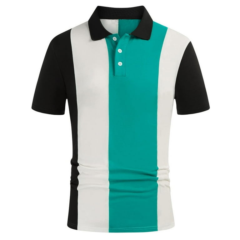 symoid Polo Shirts for Men Clearance Turndown Collar Summer