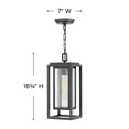 thumbnail image 3 of Hinkley Lighting - One Light Outdoor Hanging Lantern - Outdoor - Republic - 1, 3 of 7