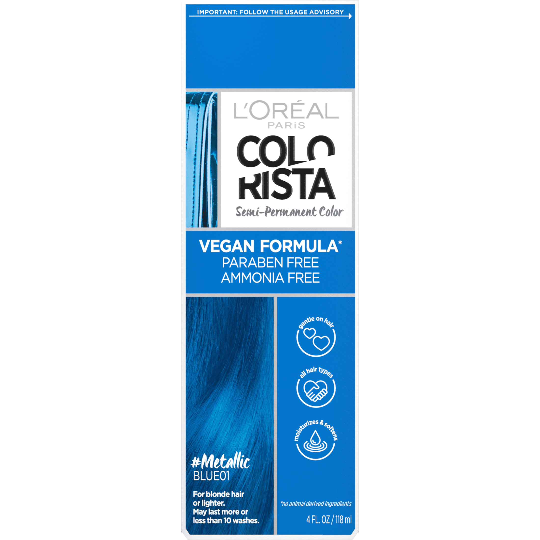 L Oreal Paris Colorista Semi Permanent Hair Color Turquoise