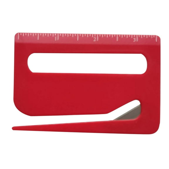 Envelope Opener 2025 Upgrade Letter Opener Slitter Mail Tool Package Cutter Wrapping Paper Cutter with Pointed End and Scale