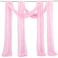 thumbnail image 4 of Soumake 2Pcs/Set Backdrop Drapery Glitter Fade-Resistant Wrinkle-Free Decoration Soft Elegant Outdoor Wedding Arch Draping Swag Festival Supply, 4 of 8
