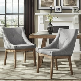 Cade linen upholstered dining chair discount