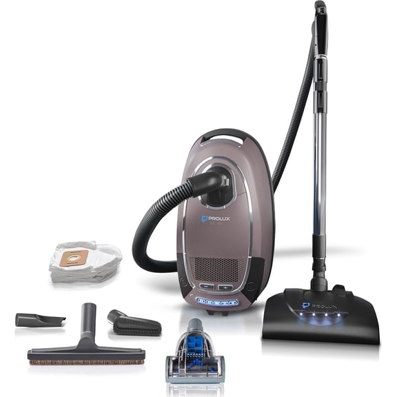 Prolux QX60 Canister Vacuum Cleaner with Wessel Werk EBK250 Power Nozzle