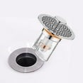 thumbnail image 6 of Sink Drain Stopper Stainless Steel Durable Water Drainage Universal Drain Strain, 6 of 8