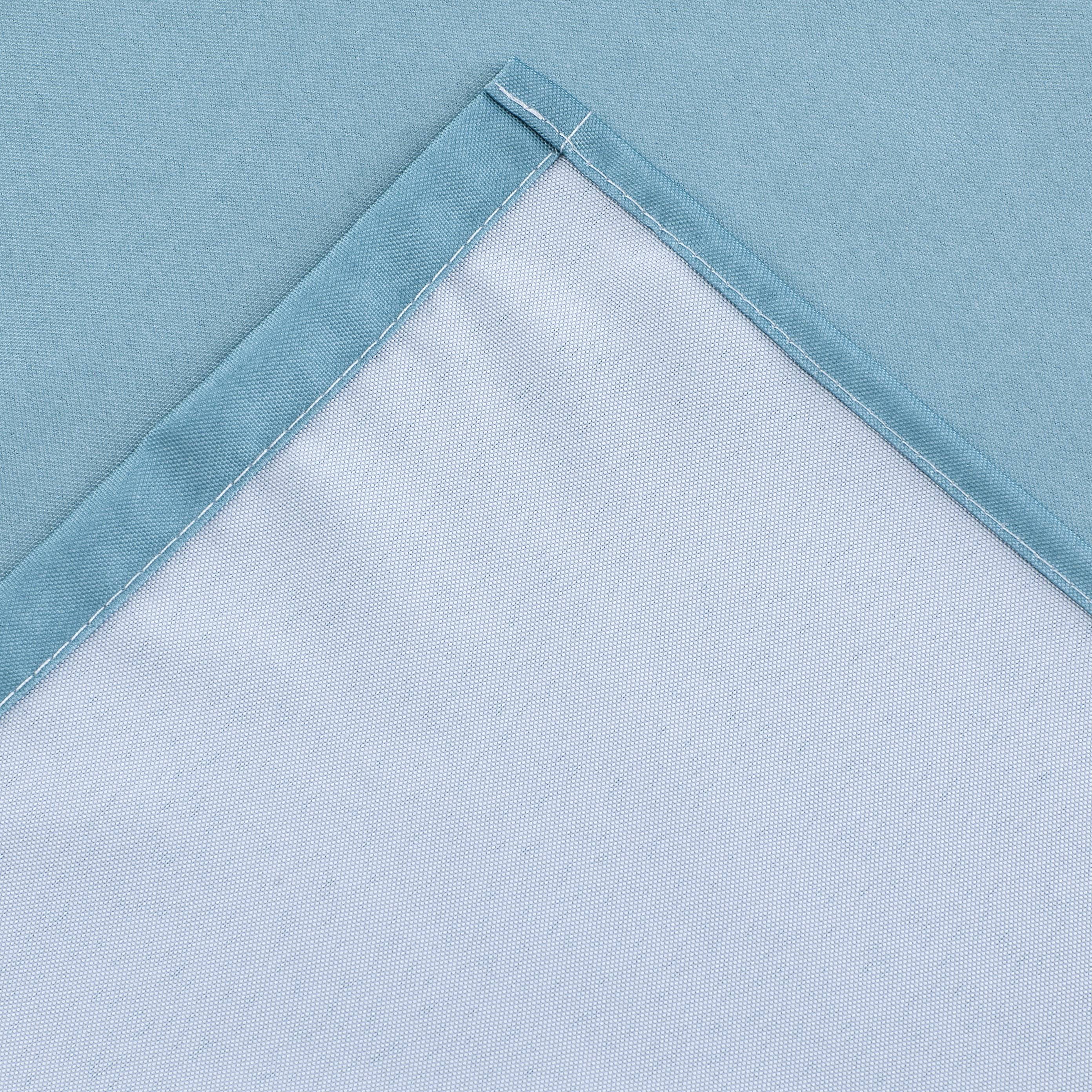 Dainty Home Printed Fabric 3D Textured Gradient Colors Ombre Designed Fabric Shower Curtain 70" x 72" in Ombre Blue
