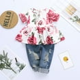 18 Months Baby Girls Clothes 24 Months Girls 2PCS Outfits Flower Print