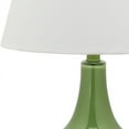 thumbnail image 4 of SAFAVIEH Amy 24 in. H Gourd Solid Glass Table Lamp, Green, Set of 2, 4 of 5