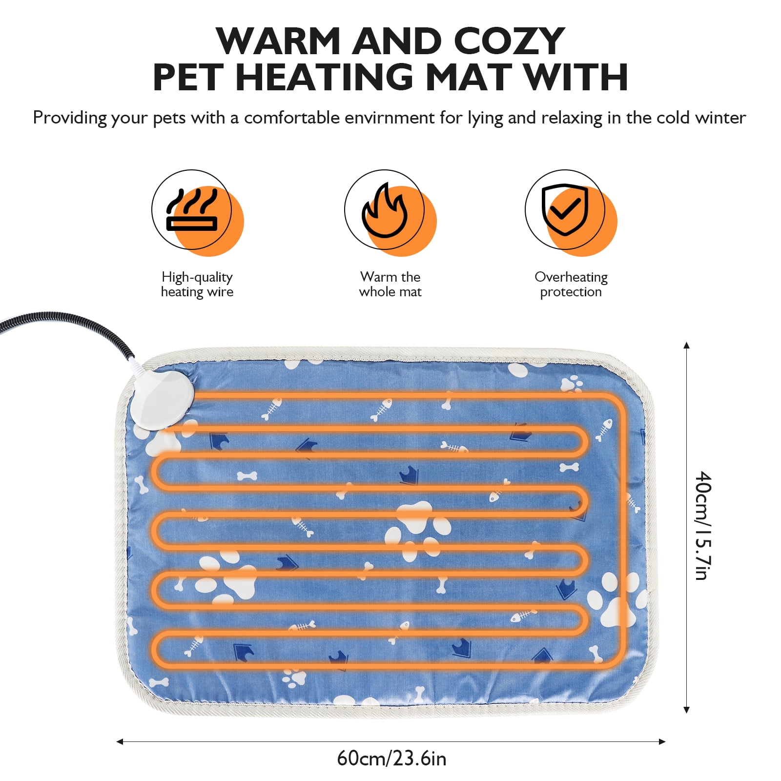 HKDQ Puppy Incubator with Heating,Kitten Incubator,Fan Ventilation Circulation (85L)