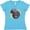 Aqua, variant on Inktastic Colorful Lurking Gator Women's V-Neck T-Shirt