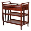 Lily - Changing Table With Drawer and Shelves, Cherry
