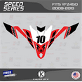 thumbnail image 3 of Kalair GFX Graphics Kit for Yamaha ATV YFZ 450 (2009-2013) Speed Series, 3 of 5