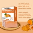 Herrnalise Turmeric Soap Bar for Face & Body Natural Turmeric Skin Soap Wash for Dark Spots