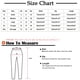 thumbnail image 3 of Pantalones largos para mujer, pantalones elásticos, pantalones elásticos con estampado de cintura, pantalones pitillo ajustados con botones Odeerbi ODB-2, 3 of 9