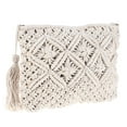 thumbnail image 1 of ADDHAT 1Ud Woven Bag Con Borla De Espaciosa Y Para Mujer Uso Cotidiano, 1 of 5