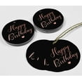 thumbnail image 4 of Inkdotpot Rose Gold Foil Paper Hang Tag Happy Birthday Favor Tag 50 Piece, 4 of 6
