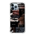 thumbnail image 1 of Black Collage Case for iPhone 14 Pro,Aesthetic Art Design TPU Bumper Cover Case, 1 of 6