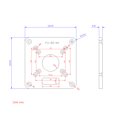 thumbnail image 2 of Aluminum Router Table Insert Plate Red Universal Trimming Machine Flip Board for Woodworking Benches Router, 2 of 7