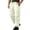 Yellow, variant on Mens Quick Dry Sun Protection Cargo Pants with Multi Pockets Casual Lightweight Drawstring Elastic Waist Joggers for Outdoor Work