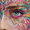 Abstract Face Eye Diamond Painting, variant on UXIEQU Bohemian Floral Moon Canvas Wall Art Print 15.75x11.81 Inches