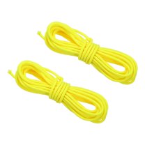 Archery D Loop Rope 10 FT, 2 Pack Bow String Release Nock Wire Nocking Loop Ring, Yellow