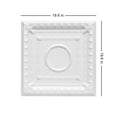 thumbnail image 2 of R47 - Romanesque Foam Glue-up Ceiling Tile in Ultra Pure White - Satin (Behr) (21.6 Sq.ft / Pack) - 8 Pieces, 2 of 5