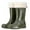 Green, variant on Long Rain Boots for Women Waterproof Wide Calf Boots for Women Warm Fashion Outdoor Work Boots