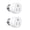 White, variant on 2Pcs E26 Outlet Converter 3 Prong Light Socket To Plug Adapter Travel Adapter Light Socket for Light Fixtures Enduring